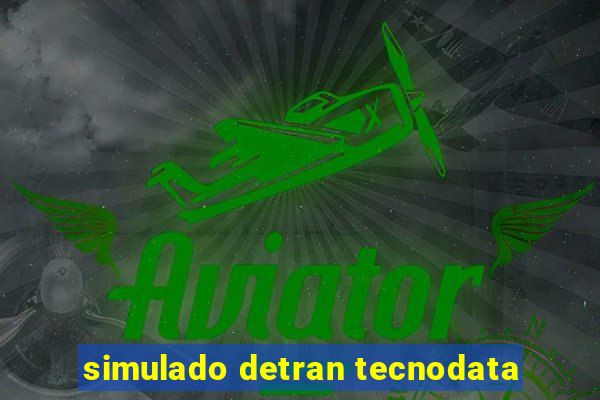 simulado detran tecnodata